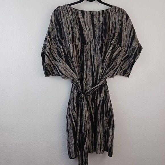 W118 by Walter Baker Boho Tunic Dress Tie Back Size S - Picture 5 of 6